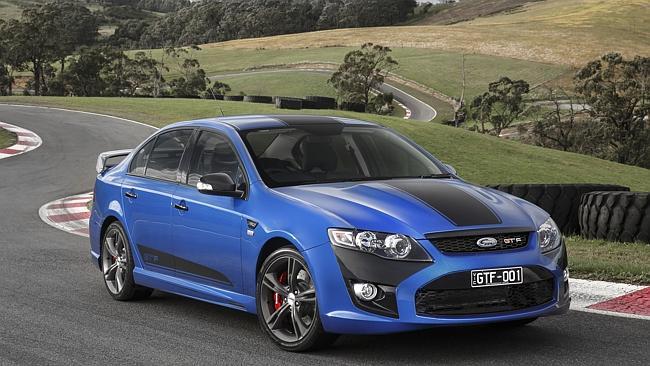 Here it is ... the last ever Ford Falcon GT.