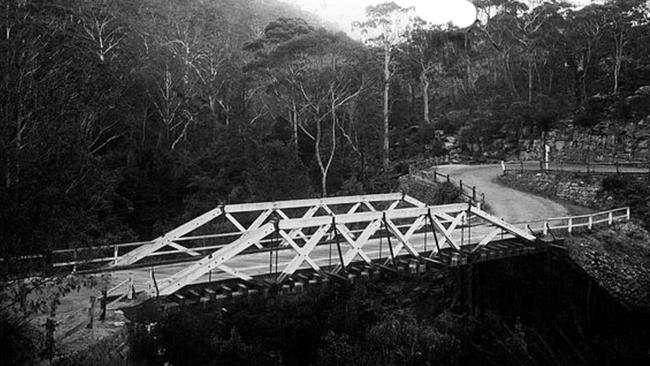 Galston Gorge was a popular search location for the missing couple’s lime green Bedford van.