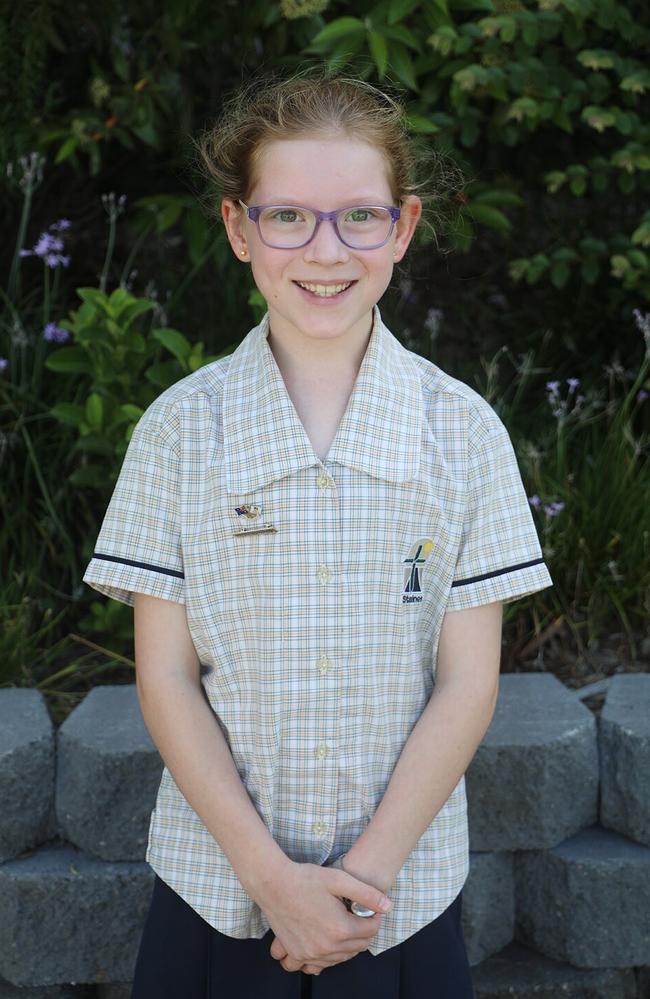 Saria Endres, 2024 Staines Memorial College captain. Picture: Contributed