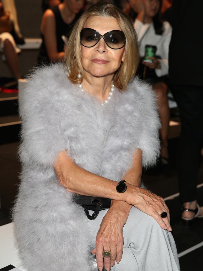 Italian-born Australian fashion designer Carla Zampatti has died at age 78 after a fall last week. Picture: Caroline McCredie/Getty Images