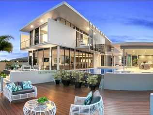 STUNNING: 27 Neerim Drive, Mooloolaba is a one of a kind masterpiece, considered the cusp of waterfront living. Picture: Contributed