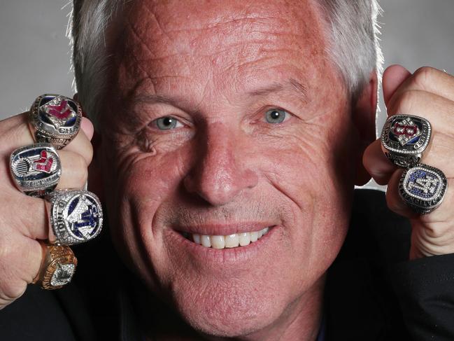 Jon Deeble won his sixth ring just last month with the LA Dodgers. Picture: David Crosling