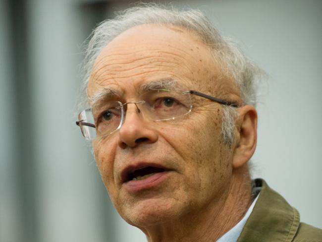 Peter Singer, professor of bioethics at Princeton University