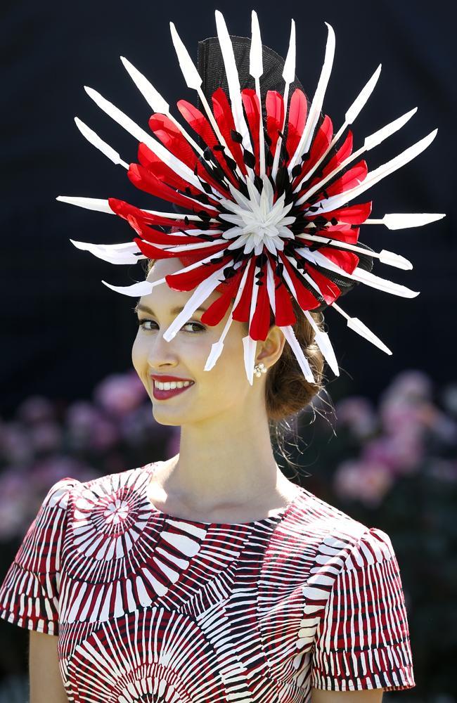 Fashion in the Field Women's Racewear winner Chloe Moo from Darwin.