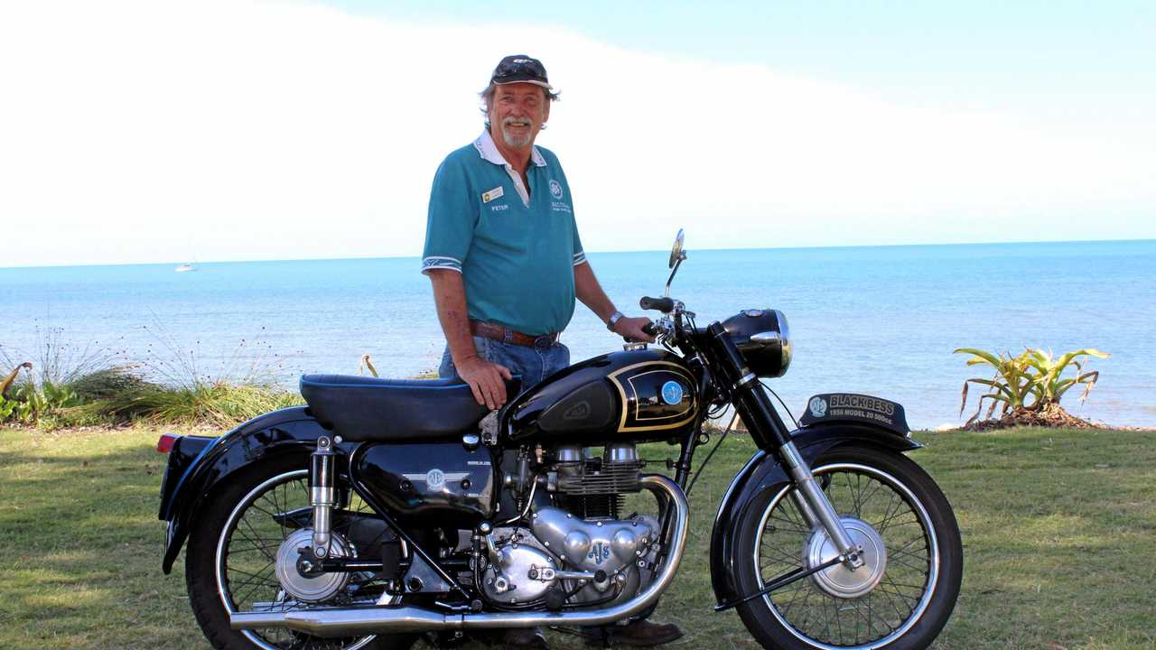 Vintage bikes rev up Scarness Park on Oz Day | The Courier Mail