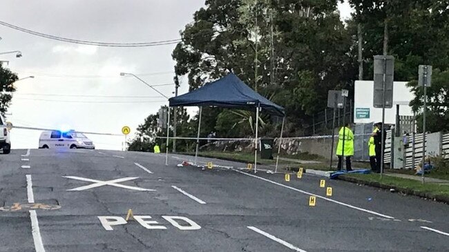 Witnesses have told a court there were up to 10 people in the Park Rd unit when Mr Espinosa-Cassanelli was allegedly stabbed. Picture: 7 News Brisbane