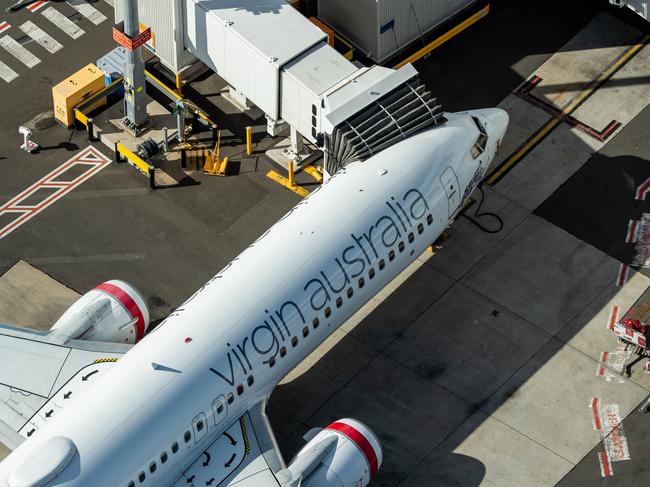 The future of Virgin Australia is in doubt amid financial woes including debts of nearly $5 billion. Picture: Getty Images