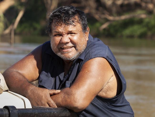 Nayiyu resident Mark Casey pictured near the Daly River. Mark is concerned about the potential impacts of cotton development in the NT.