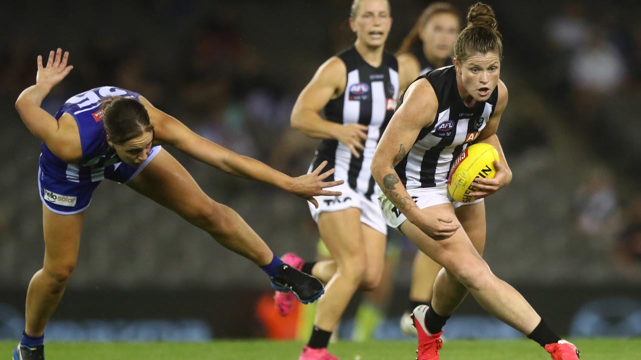 Most tipsters believe Collingwood will defeat North Melbourne. Picture: Getty