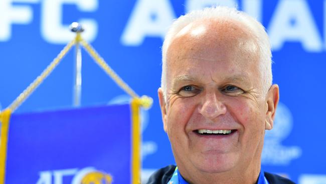 Syria coach Bernd Stange. Picture: AFP