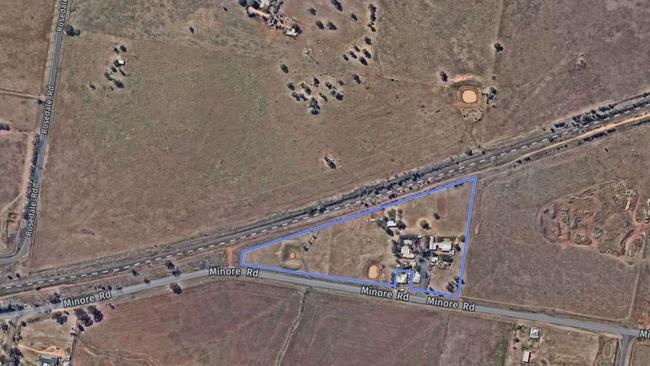 A development application lodged by Ozilands before Dubbo Regional Council, proposing to subdivide 4.8ha located at 28R Minore Rd, 3.7km west of Dubbo’s CBD. Photo: Supplied.