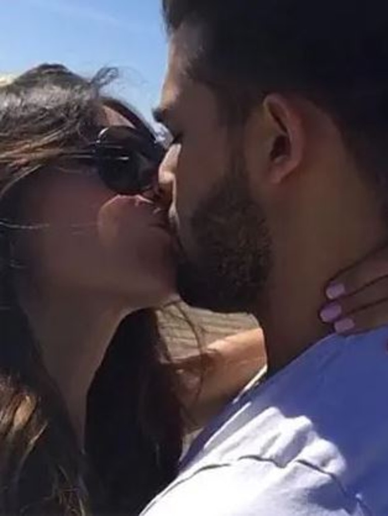 Osman posted a now-deleted photo of herself smooching Sam Asghari, spawning rumours that he cheated on Britney Spears.