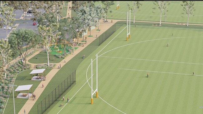 Samantha Riley Driver Reserve will have four rugby league fields but residents want more diverse facilities for their parks.