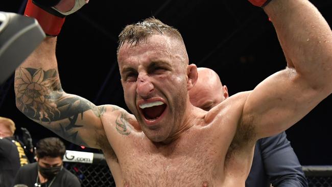 Volkanovski is the featherweight king. Picture: Jeff Bottari/Zuffa LLC