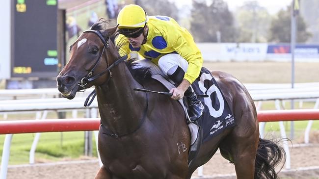 Khumbila wins at Hawkesbury on 28 March 2024. Picture: Bradley Photos