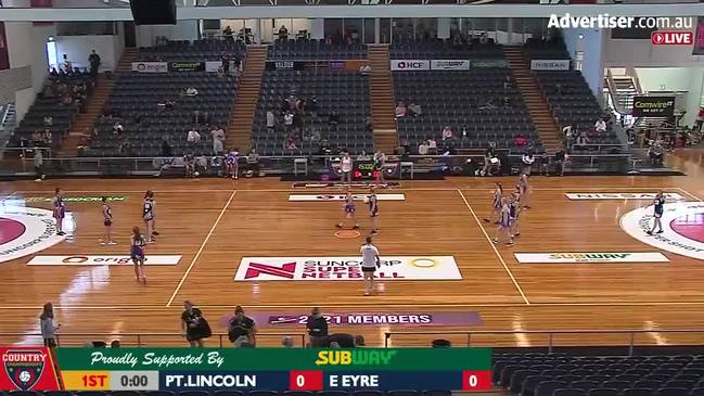 REPLAY: SA Country Netball Championships - Port Lincoln vs Eastern Eyre (Seniors B Grade) - Court 1