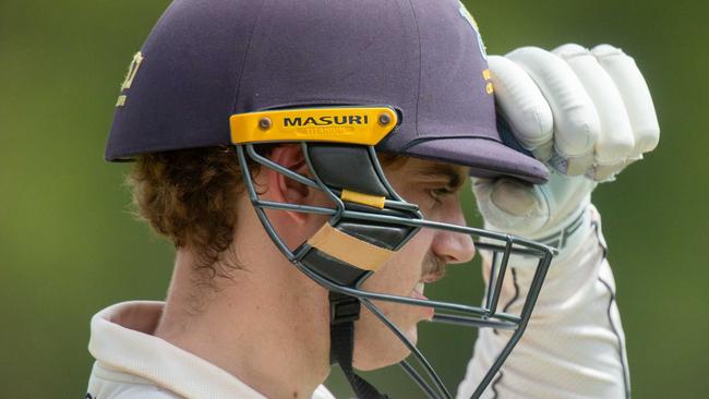 Second grade club cricket between Valley and University - Valley Tom Collier