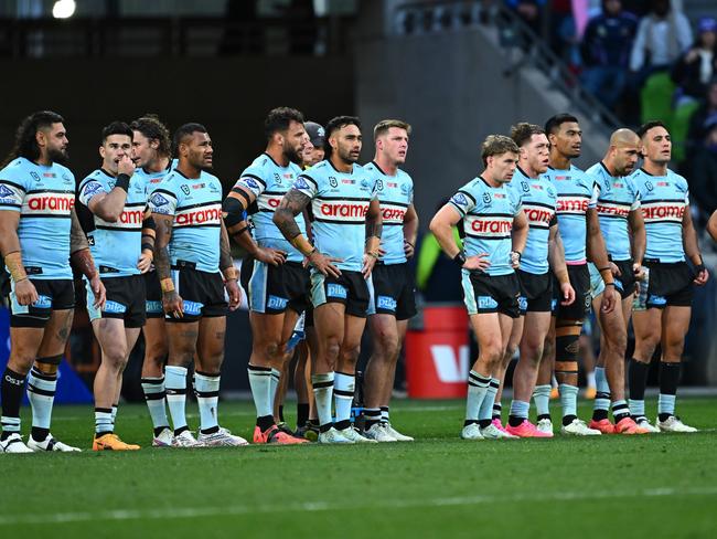 The Sharks won’t get a home game next week. Picture: Quinn Rooney/Getty Images