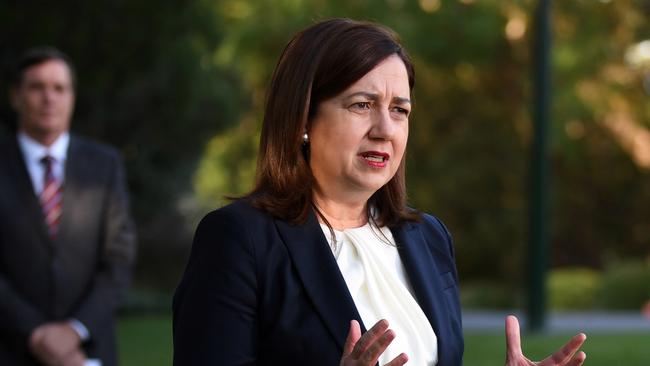 Queensland Premier Annastacia Palaszczuk. (AAP Image/Dan Peled)