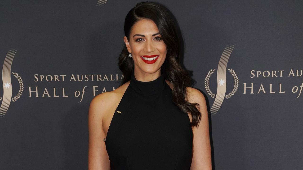 Stephanie Rice poses during a Sport Australia Hall of Fame event. AAP Image/Michael Dodge.