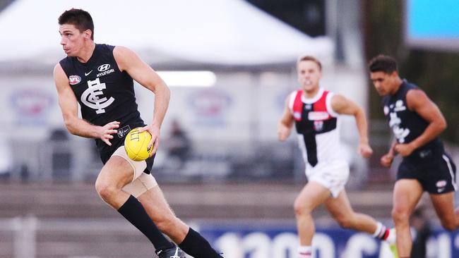 Matthew Kreuzer looked good in the ruck and in attack. Pic: Getty Images