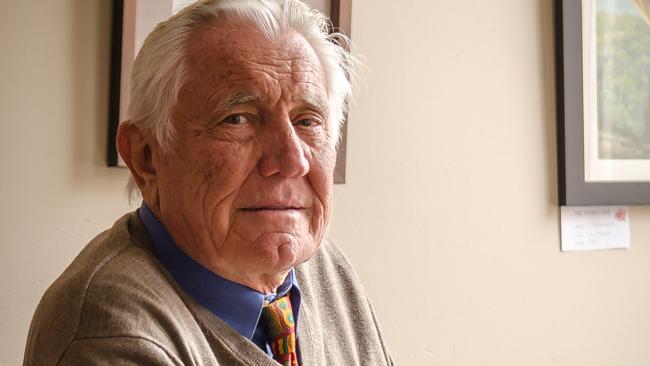 Australian actor George Lazenby says ‘I could have had a great film career if I toed the line’. Picture: Adam Bourke.