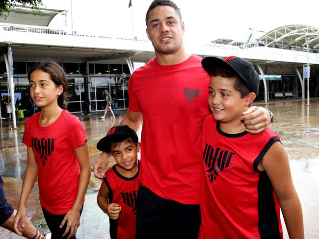 Hayne left his family behind to pursue his NFL dream.