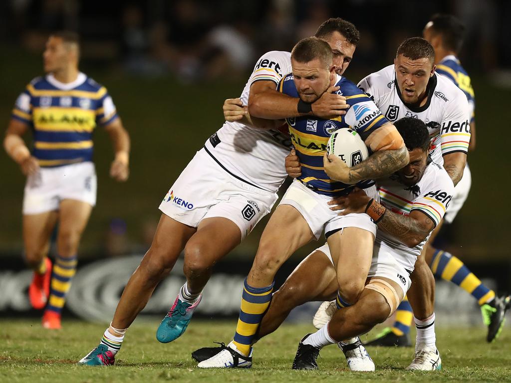 Nathan Brown’s tremendous workrate makes him a SuperCoach gun. Picture: Mark Metcalfe/Getty Images