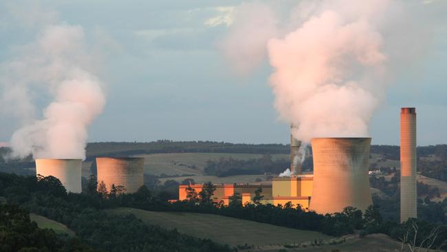 The Yallourn coal-fired station in the Latrobe Valley.