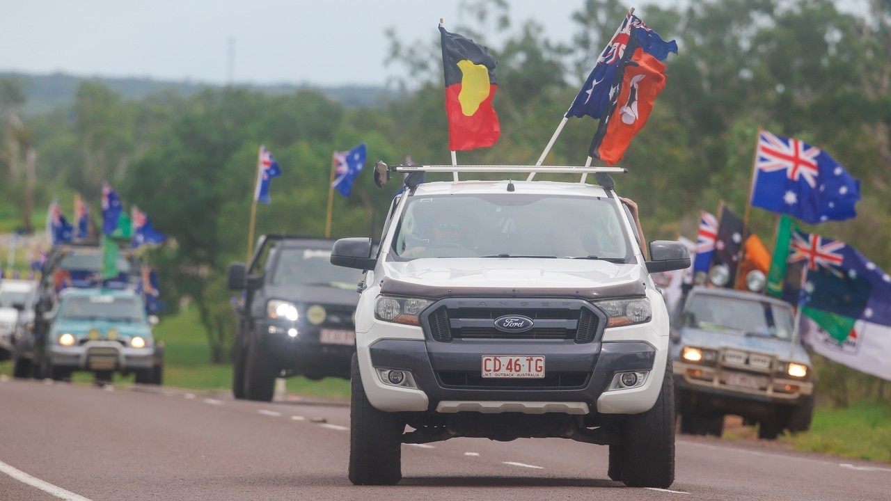 Monsoonal conditions not a deterrent for Australia Day celebrations in NT