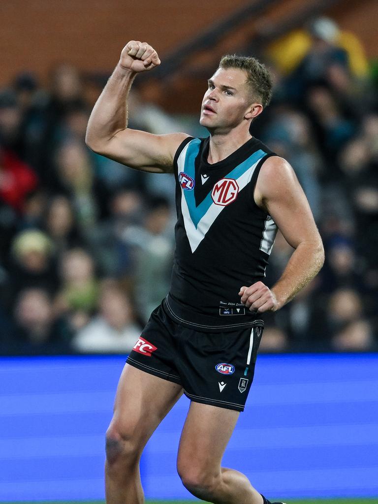 Dan Houston traded to Collingwood in threeteam trade with Port