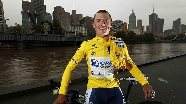 Orica Green Edge rider Simon Gerrans at the Herald Sun Tour Launch. 