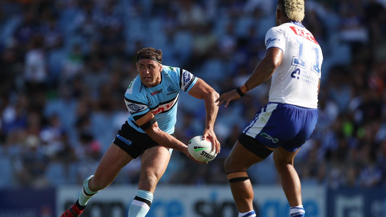 The Sharks were looking good. Photo by Mark Metcalfe/Getty Images