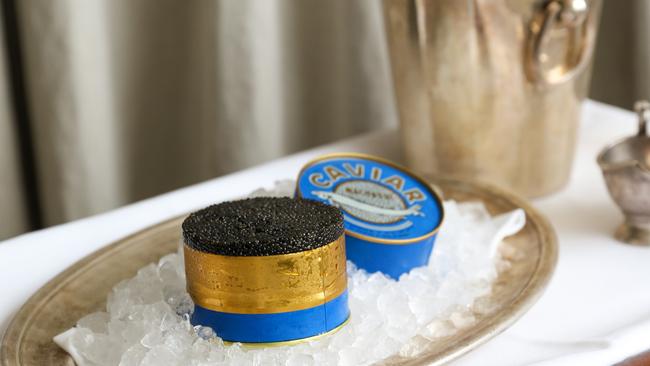 The caviar at Mimi’s.