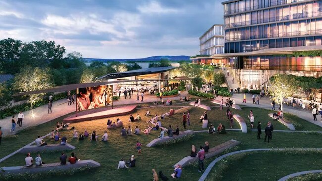 Artist's impression of the Capalaba Town Centre project.