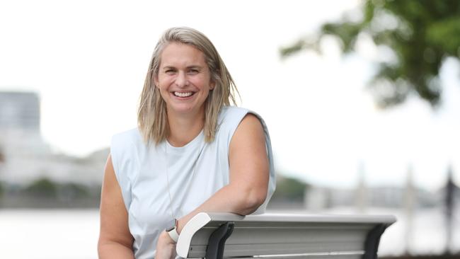 Libby Trickett has called out fat shaming in swimming. Picture: Tara Croser