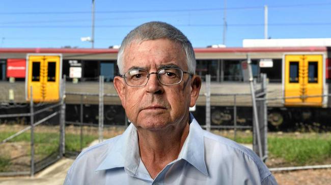 ESSENTIAL PROJECT: RAIL Back On Track spokesman Robert Dow. Picture: Rob Williams