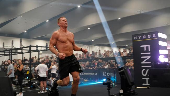 10000 athletes put their fitness to the test in a massive Hyrox competition this weekend (14-15 Dec) at Melbourne Exhibition and Convention Centre. Picture Valeriu Campan