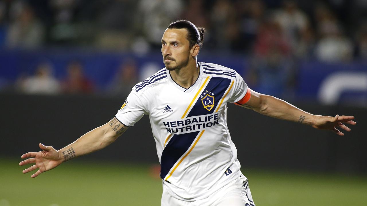 Zlatan Ibrahimovic has appeared to confirm his next club.