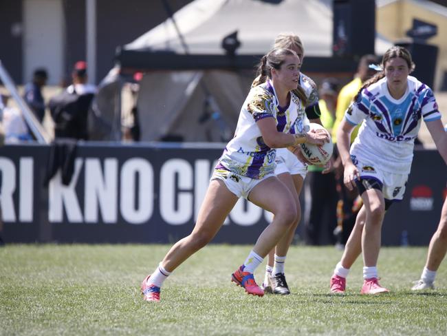 Koori Knockout - Day 4 Girls 17s GF Mindaribba Warriors v Waterloo Storm Monday, 7 October 2024 Hereford St, Bathurst NSW 2795, Australia, Picture Warren Gannon Photography