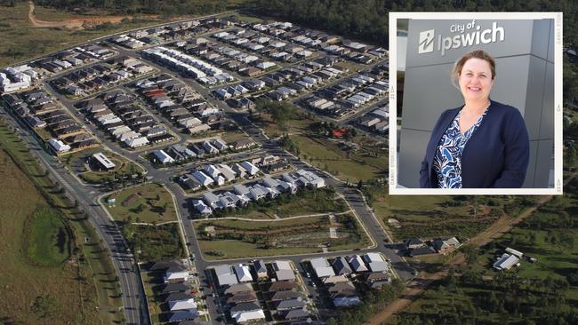 Ipswich Mayor Teresa Harding says her city needs to build 100,000 new homes in just 20 years.