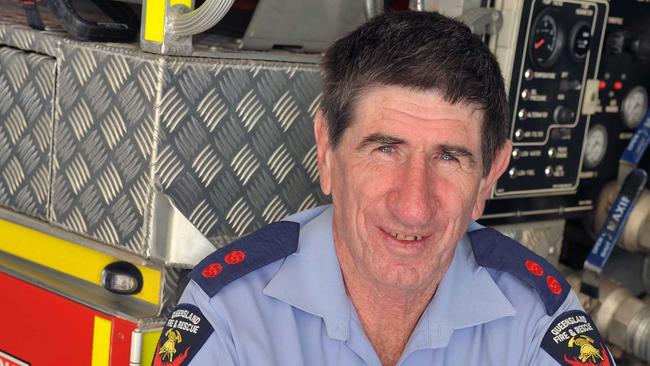 Colin Santacaterina said the Childers Fire Station has been battling a range of maintenance concerns for almost two years. photo Paul Beutel