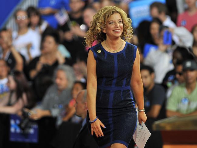 Debbie Wasserman Schultz in 2016. Picture: AFP