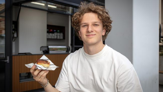 Armed with an endearing can-do-attitude – and massive social media following – Homeboy cafe creator Tom Oswald is out to prove dreams can become reality. Picture: Emma Brasier