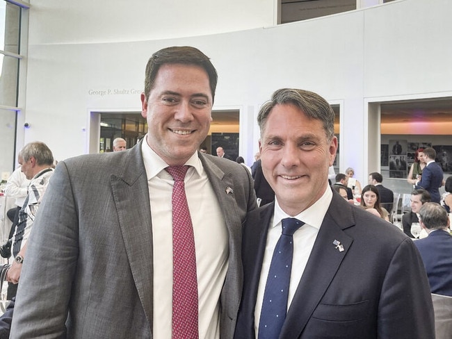 David Collard with Deputy Prime Minister Richard Marles. Picture: Supplied