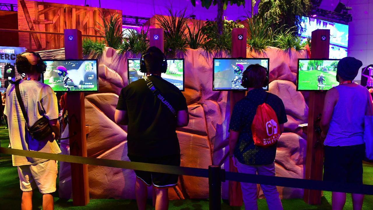 Fortnite has emerged as one of the most popular online games. Pic: AFP/Frederic J. Brown