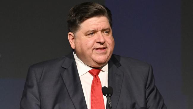 Governor of Illinois JB Pritzker in Milwaukee, Wisconsin. Picture: Getty