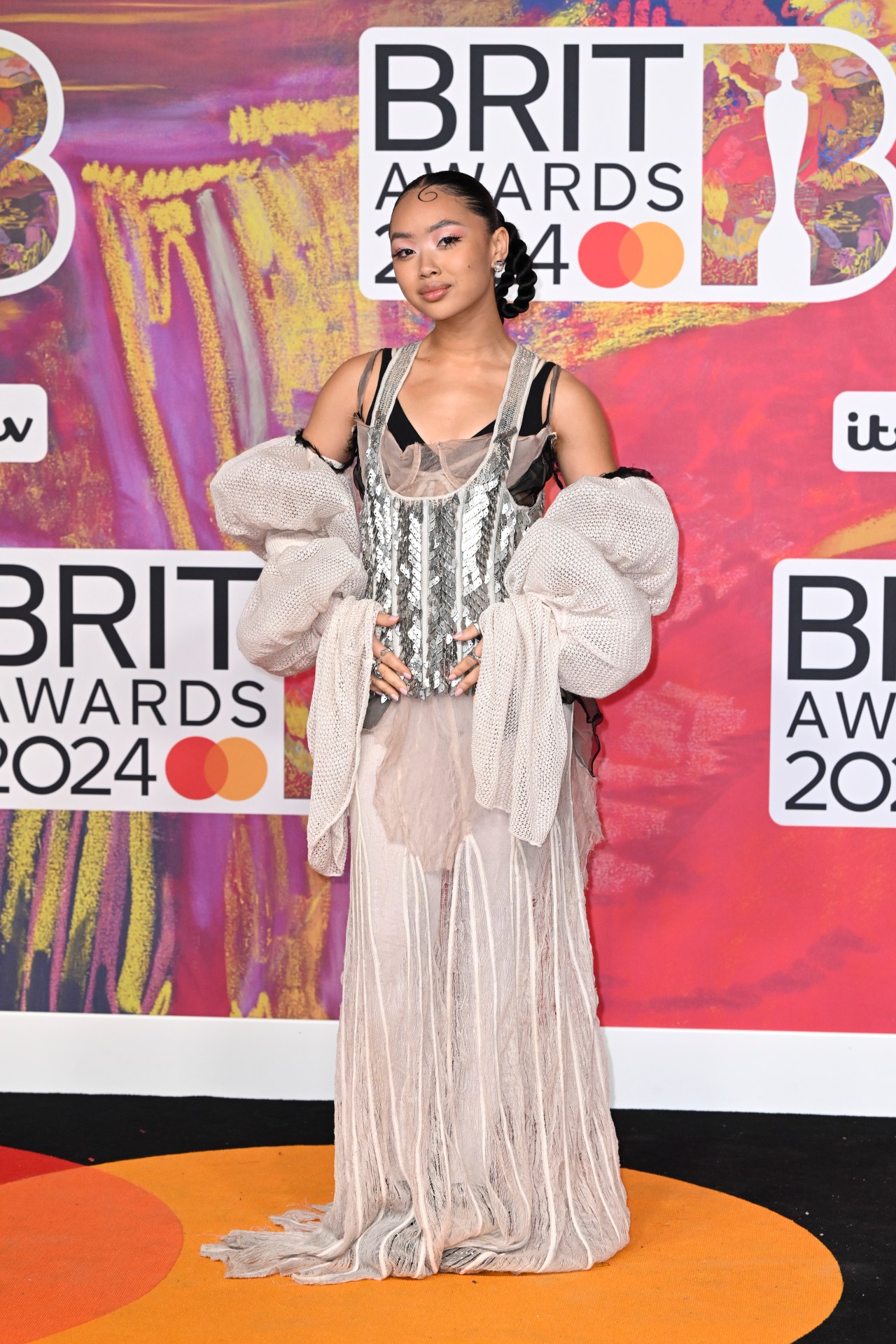 <p>Griff wears Ruehl at the 2024 Brit Awards.</p>