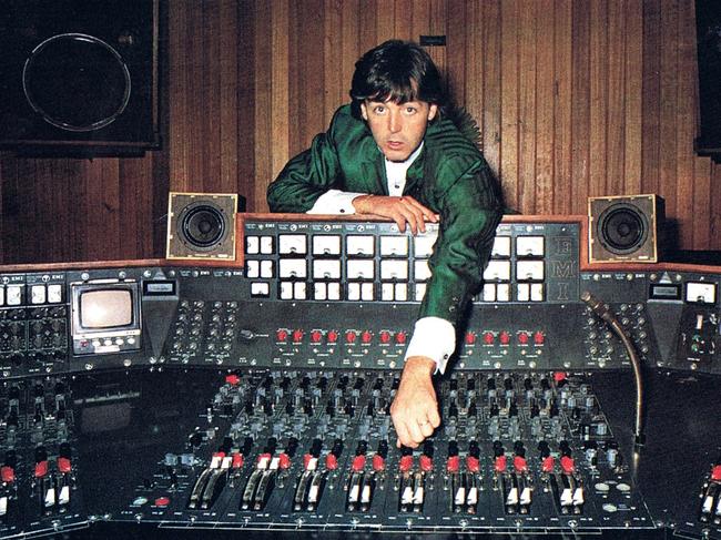 Paul McCartney with the TG 12345 Console