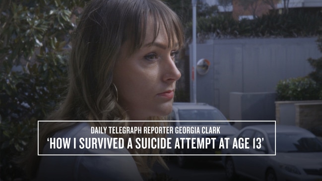 Daily Telegraph reporter Georgia Clark and her story on surviving a suicide attempt at age 13